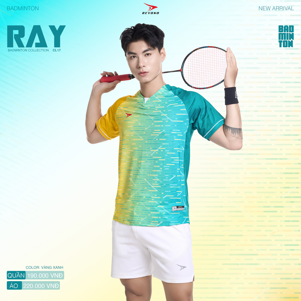 Áo thể thao cầu lông  Nam  Beyono Ray CL17