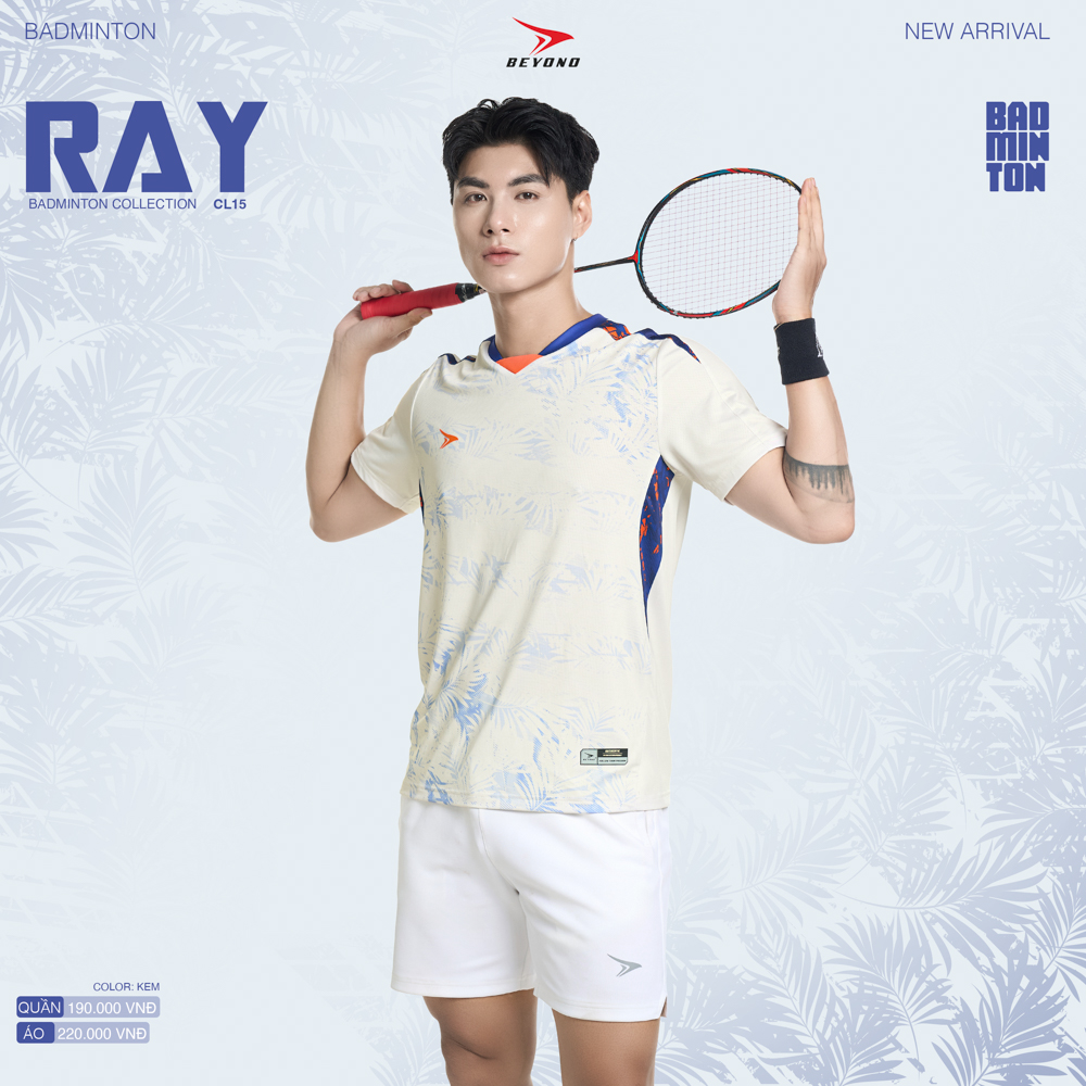 Áo thể thao cầu lông  Nam  Beyono Ray CL15