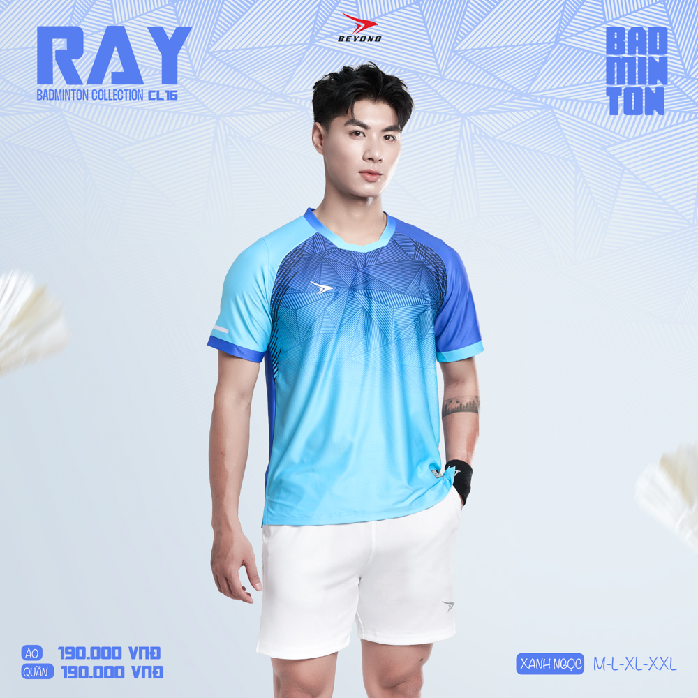 Áo thể thao cầu lông  Nam  Beyono Ray CL16