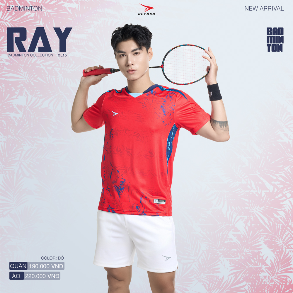 Áo thể thao cầu lông  Nam  Beyono Ray CL15