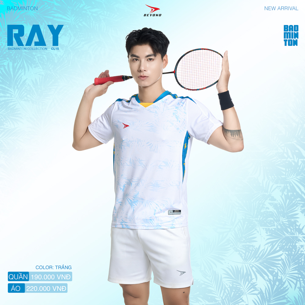 Áo thể thao cầu lông  Nam  Beyono Ray CL15