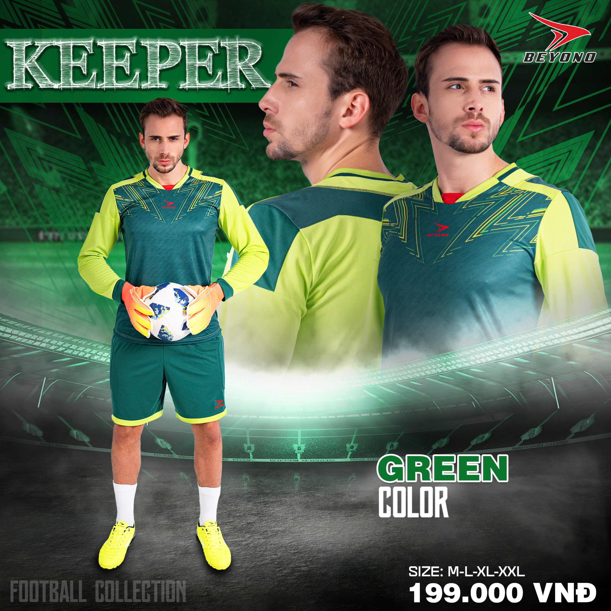 Quần áo bóng đá Beyono Keeper