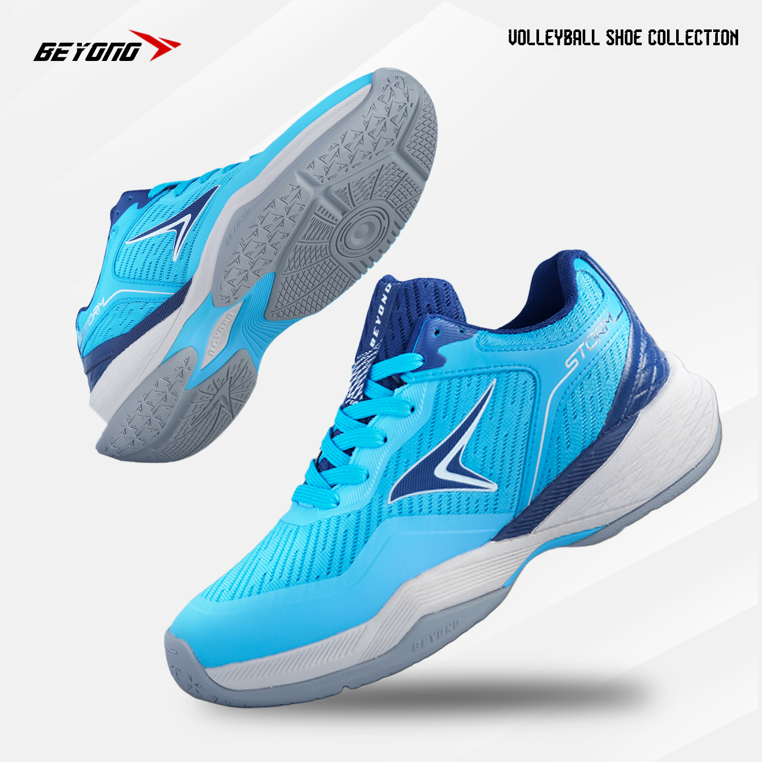 Giày Thể Thao Bóng Chuyền  BEYONO STORM- LOW-CUT