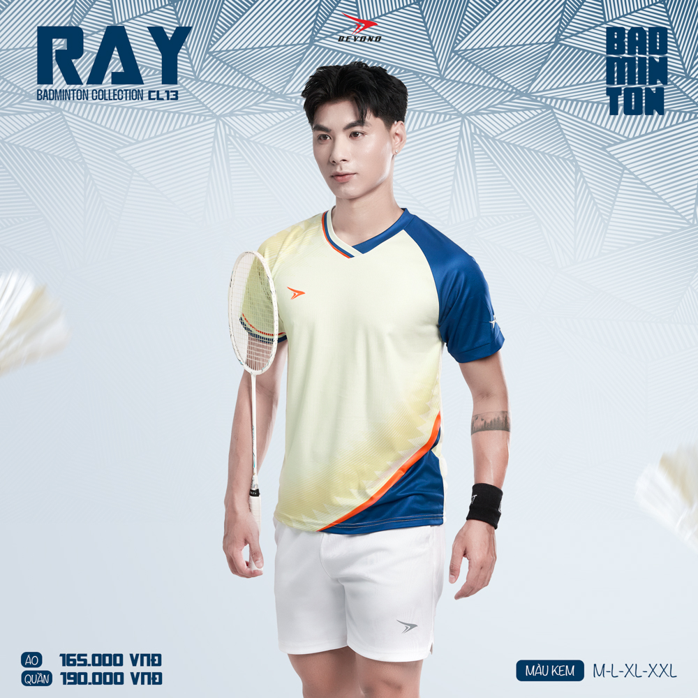 Áo thể thao cầu lông  Nam  Beyono Ray CL13