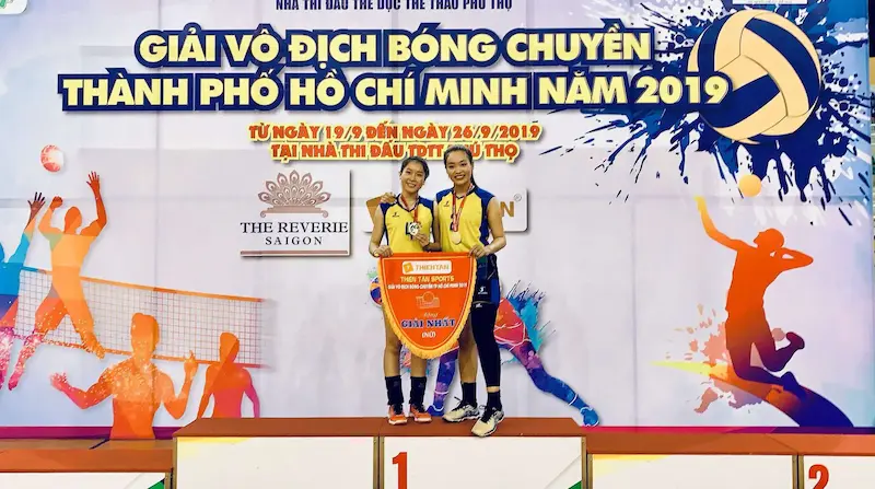Đội Nữ Beyono Vô Địch Giải Bóng Chuyền Tp. Hồ Chí Minh 2019
